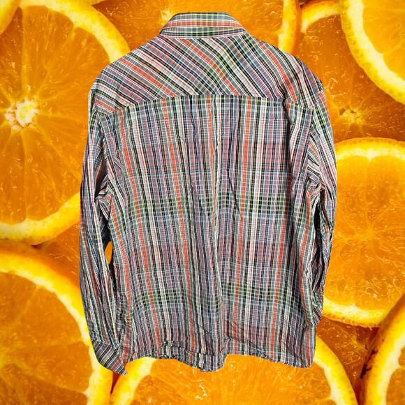 Rocawear Men's Cotton Plaid Flannel Long Sleeve Button-Down‎ Shirt Size 2XL - Picture 3 of 7